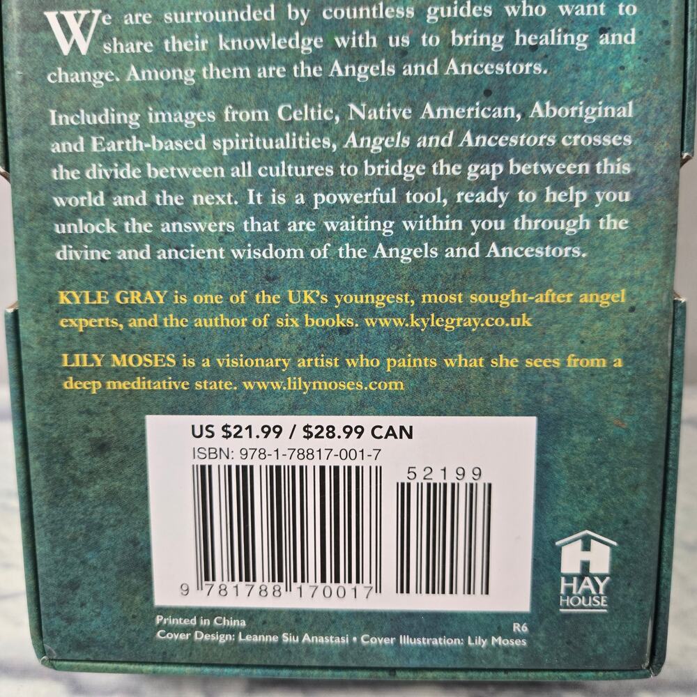 Angels And Ancestors Oracle 55 Card Deck and Guidebook in Box by Kyle Gray - Picture 6 of 14